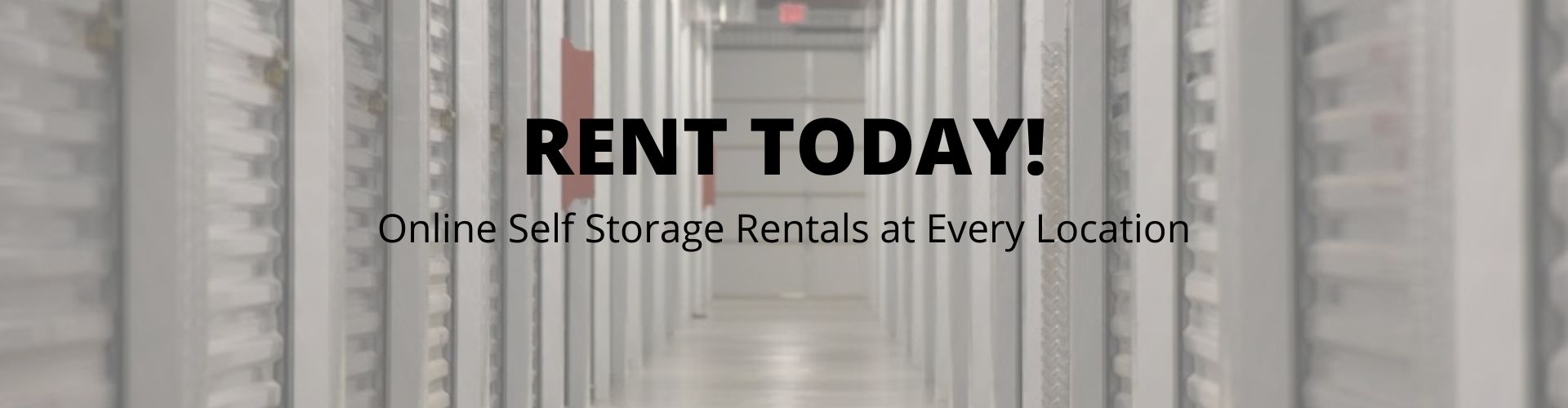 online storage rentals at Calverton Self Storage