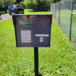 Keypad access required at Calverton Self Storage